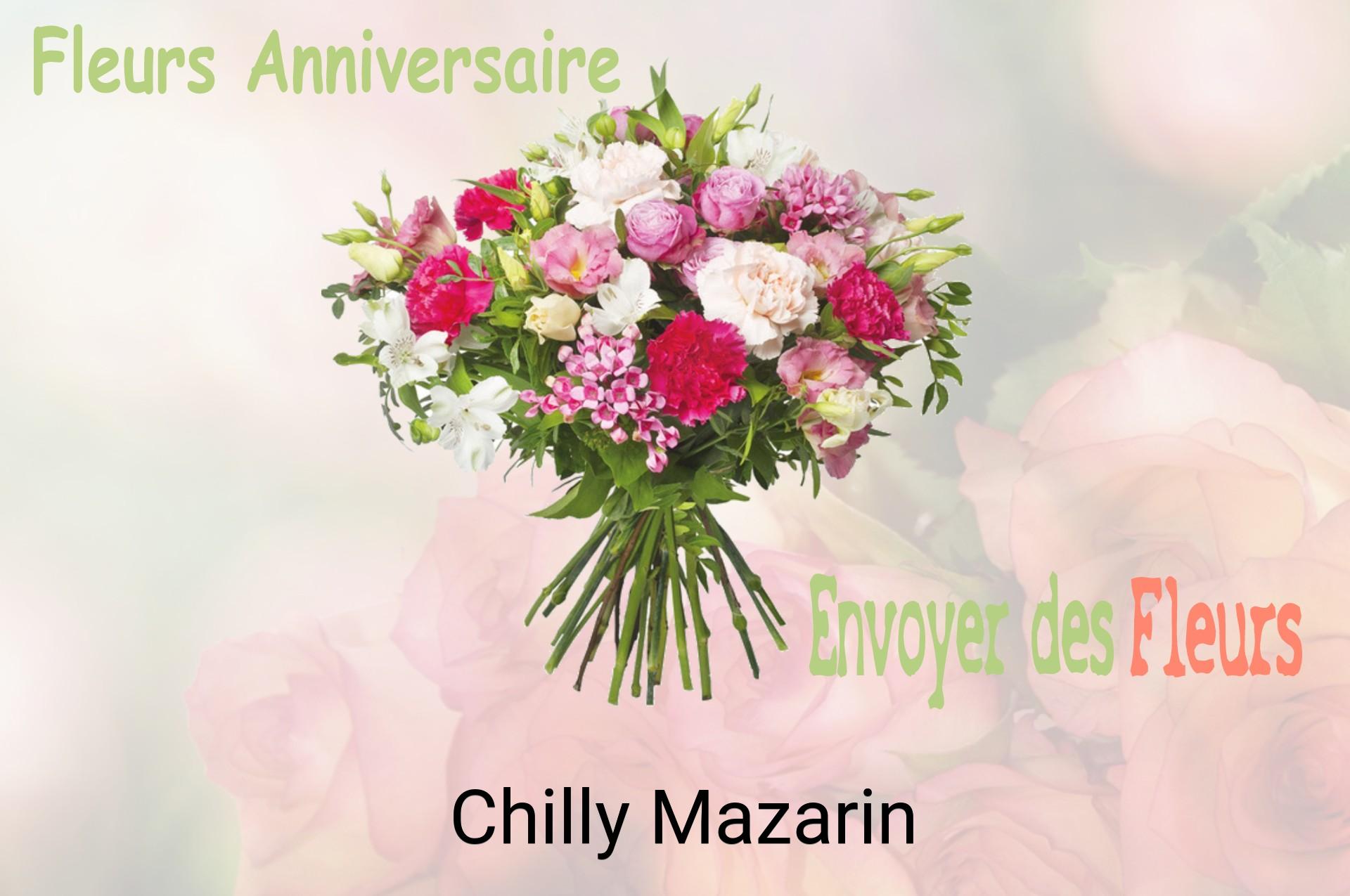 Bouquet de fleurs d’anniversaire livré à Chilly-Mazarin