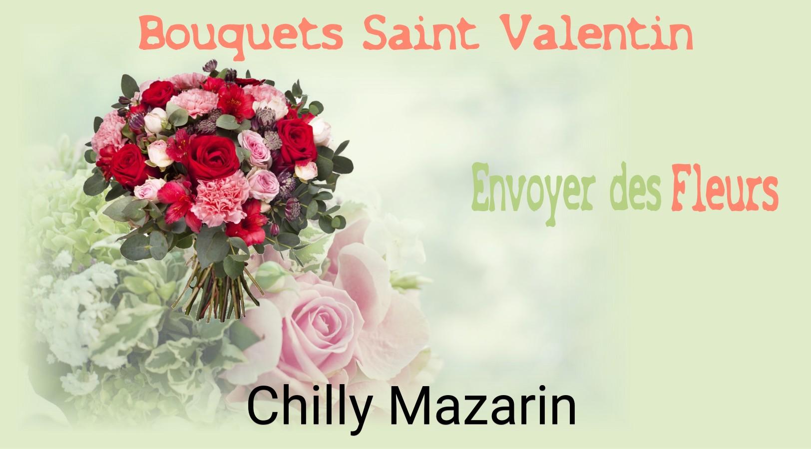 Roses de Saint-Valentin livrées à Chilly-Mazarin